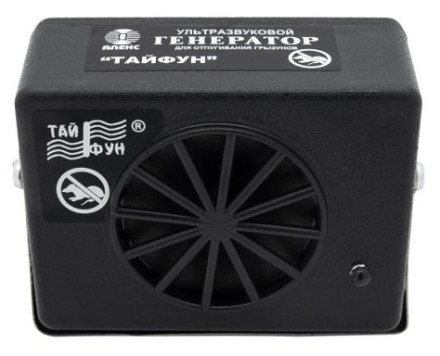 Ультразвуковой отпугиватель грызунов "Тайфун ЛС-600" Ультразвуковой отпугиватель грызунов "Тайфун ЛС-600"